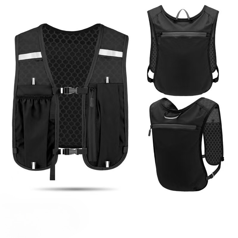 Running Gear Autumn - Chaleco Reflectante Ligero para Correr y