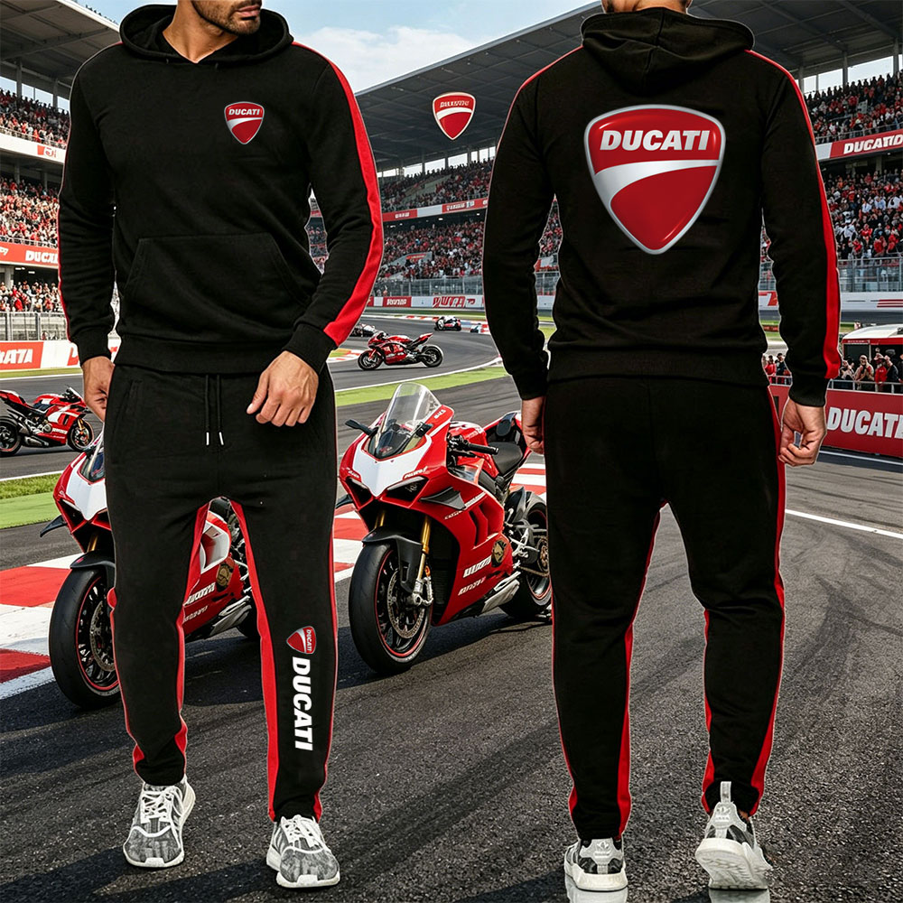 Running Gear Motor - Conjunto Deportivo para Hombre 2026, Sudadera
