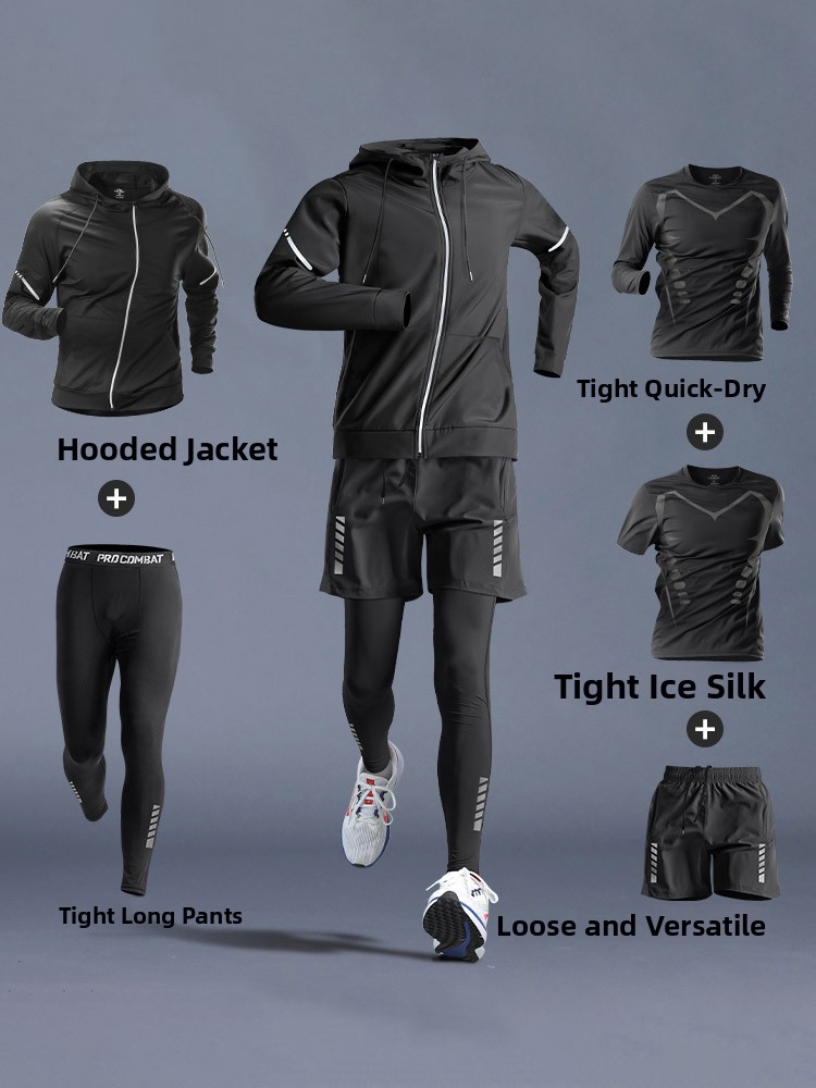 Running Gear Autumn - Traje Deportivo de Secado Rápido para