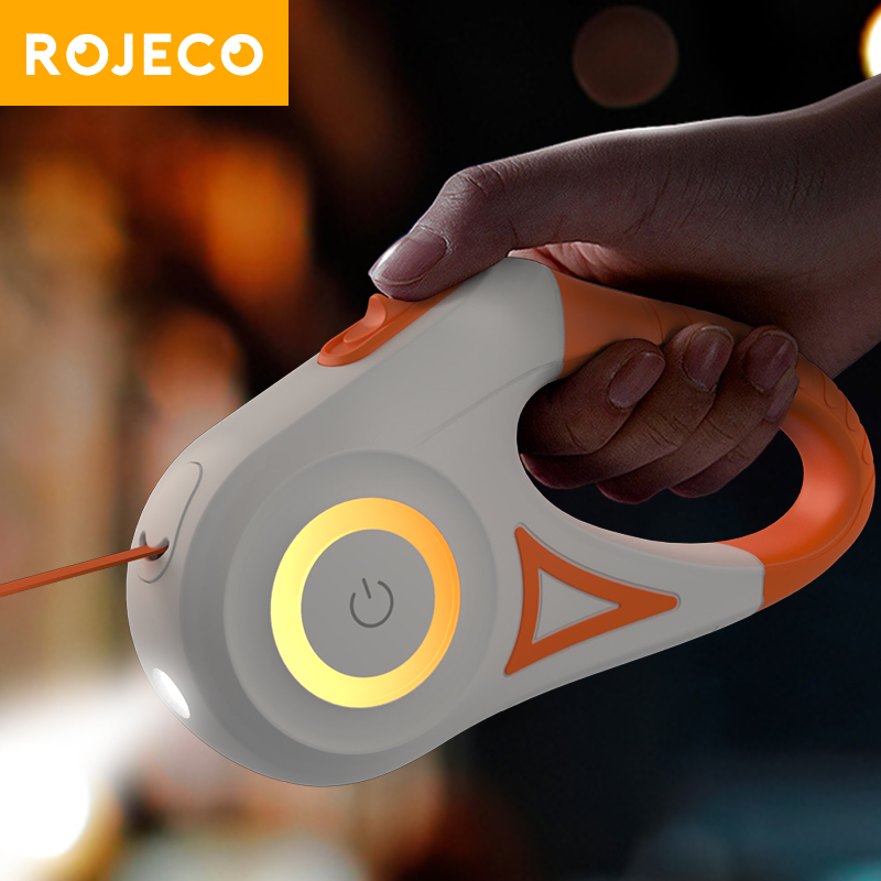 Running Gear Dog - ROJECO 5M correa retráctil automática para