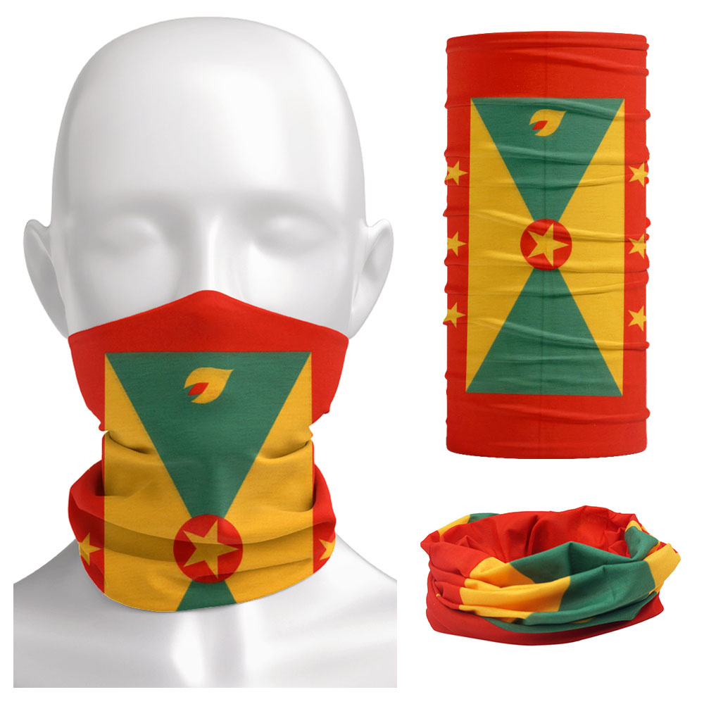 Running Gear Autumn - Bandana deportiva con patrón de bandera