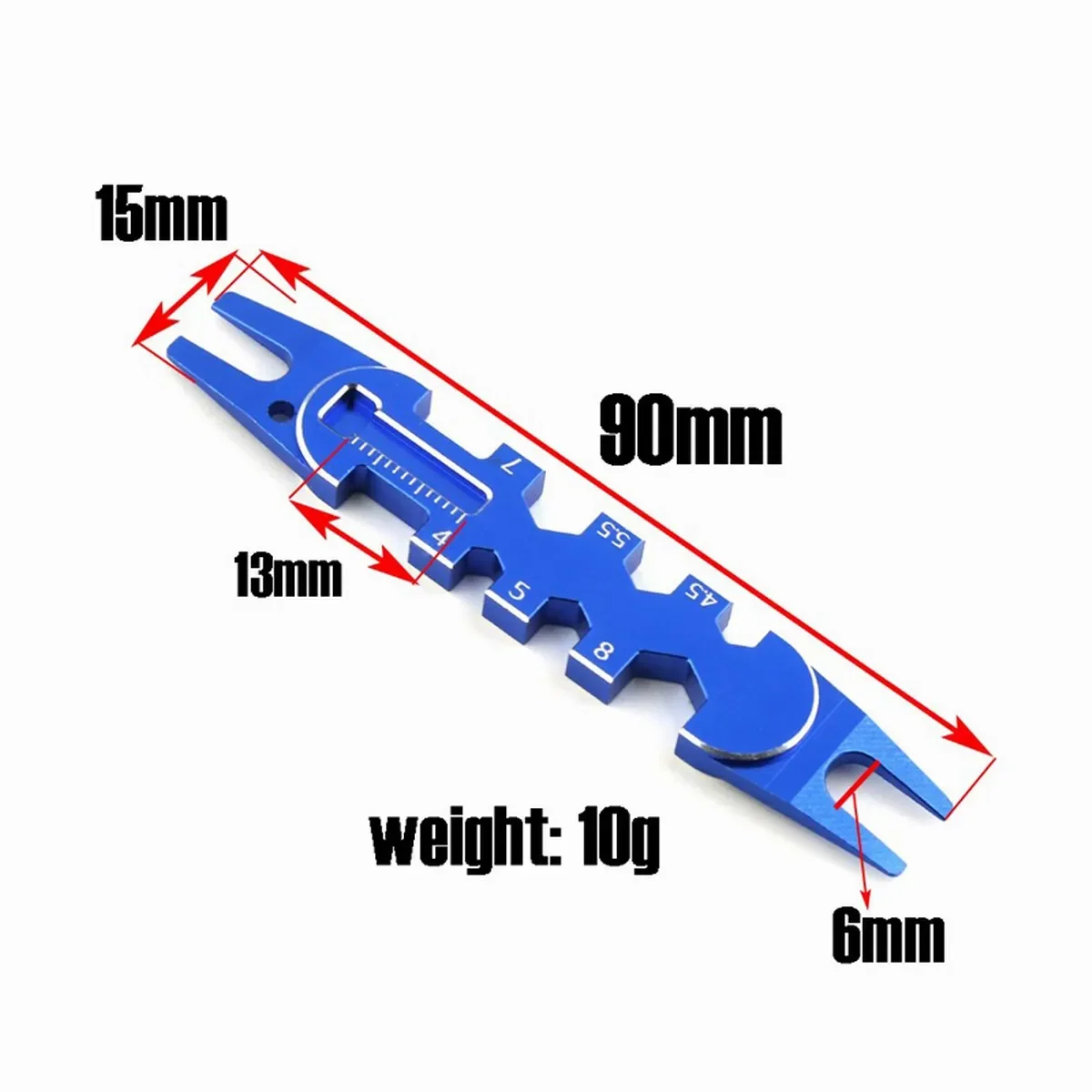 Llave multifunción roja/azul p - Running Gear In A Car reseña y precio