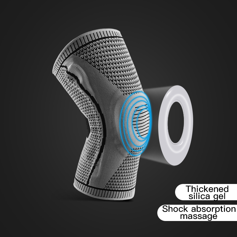   Rodillera elástica de silico - Running Gear Knee reseña y precio