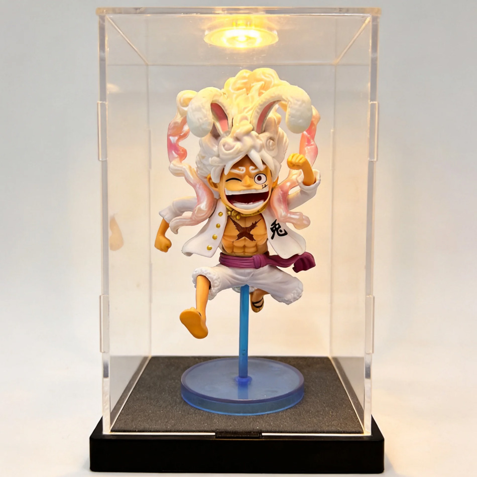 Figura de Luffy Gear 5 Sun God - Running Gear Japan reseña y precio