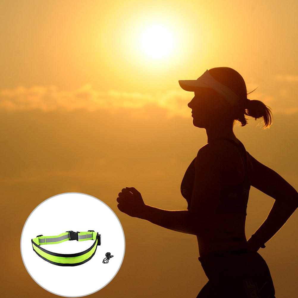 Cinturón Reflectante LED Recar - Running Gear Green reseña y precio