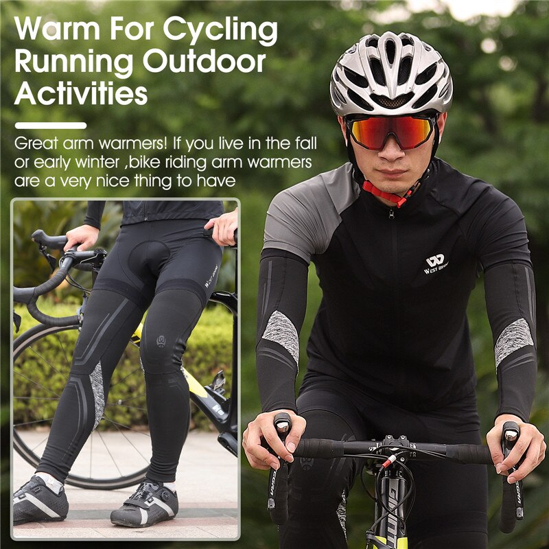 WEST BIKING-mallas térmicas de - Running Gear Autumn reseña y precio