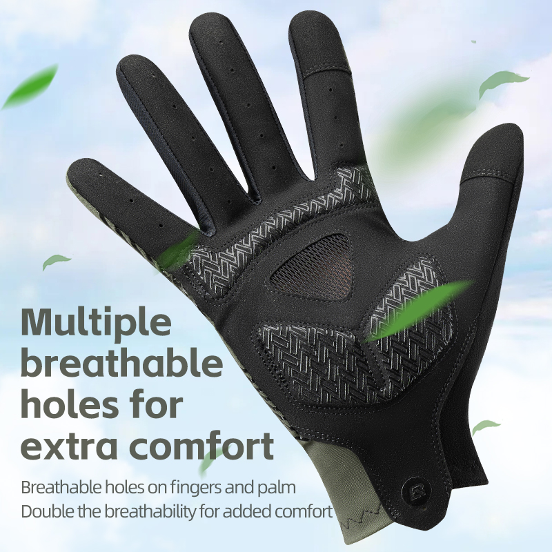 ROCKBROS guantes de ciclismo P - Running Gear Motor reseña y precio