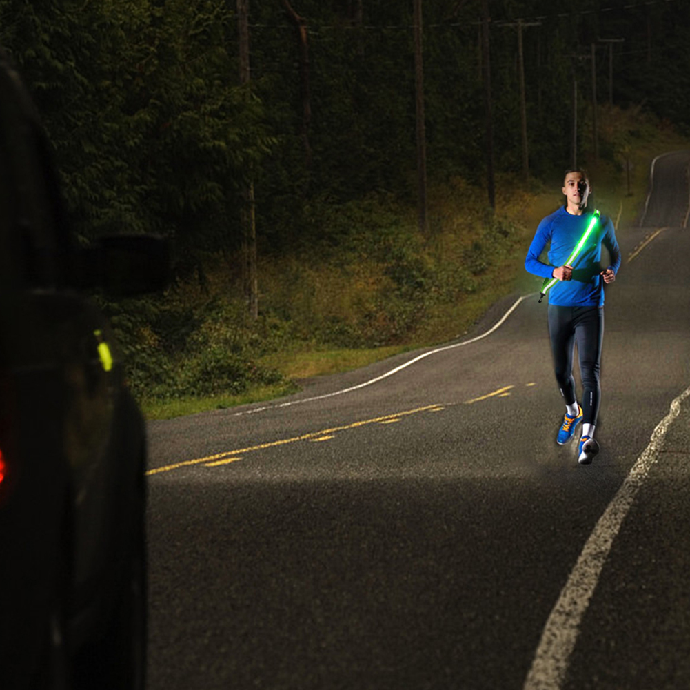 Cinturón Reflectante LED Recar - Running Gear Green reseña y precio