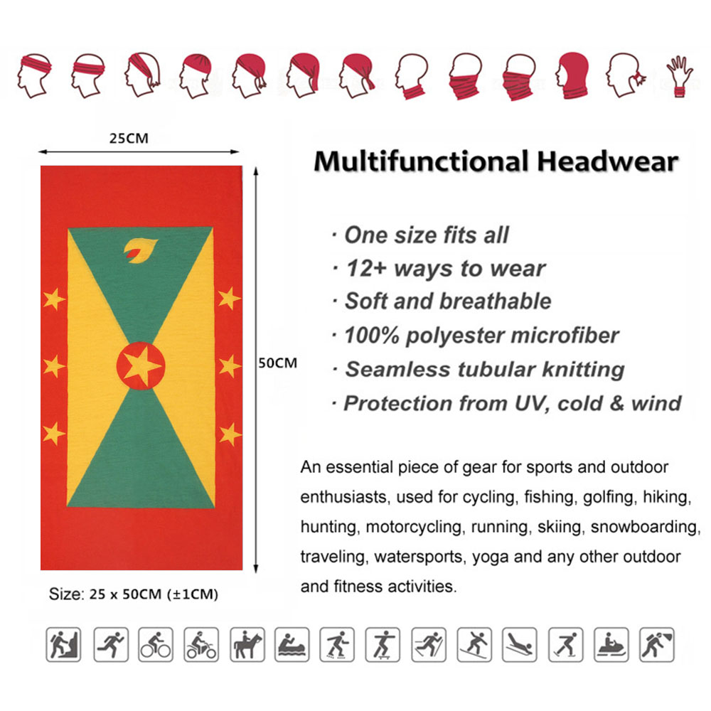 Bandana deportiva con patrón d - Running Gear Autumn reseña y precio